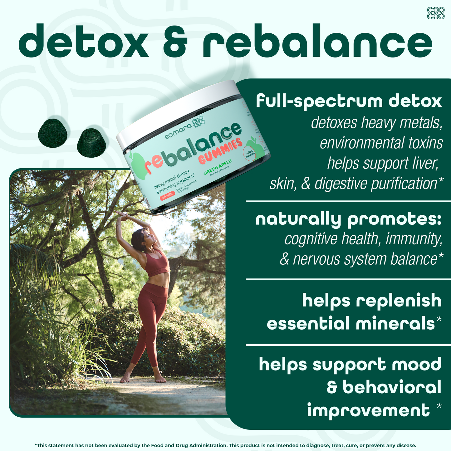 Zeolite Detox Gummies | Heavy Metal Detox Kids | Zeolite Detox for Kids | Heavy Metal Detox | Heavy Metal Detox for Adults | Chlorella | Vegan & Organic